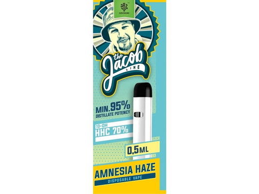 0,5ml JACOB line 10-OH-HHC vape Amnesia Haze