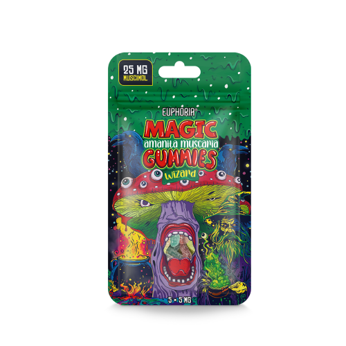 Euphoria Magic Muscimol Gummies - Wizard